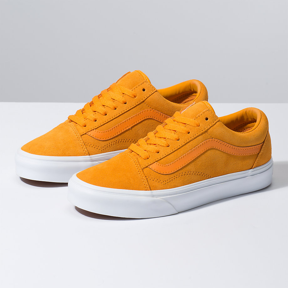 Vans Erkek Spor Ayakkabı Soft Suede Old Skool Beyaz | 23301-201